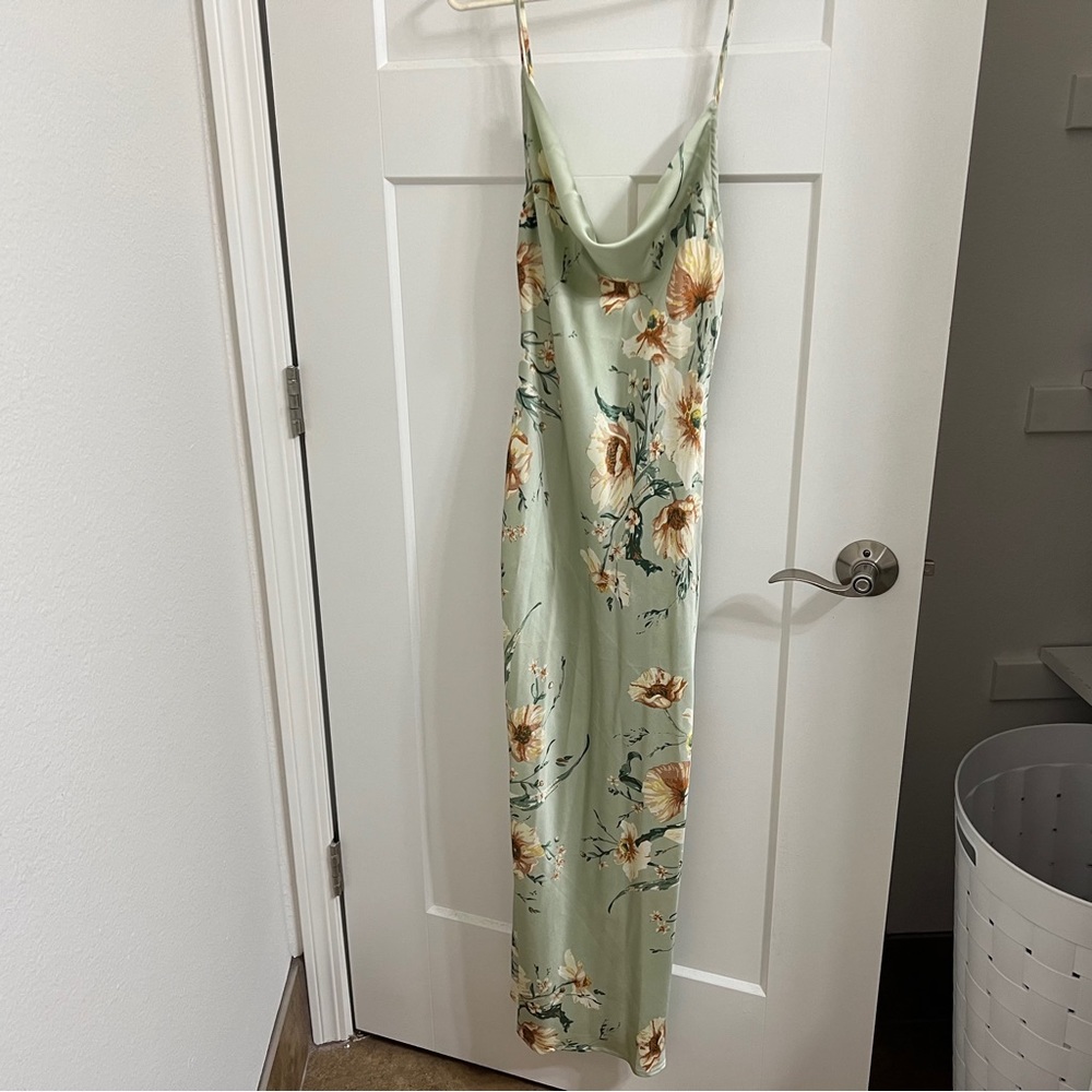 Floral midi dress
